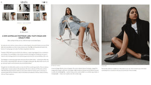 edie collective_featured in Grazia Magazine womens shoes australia